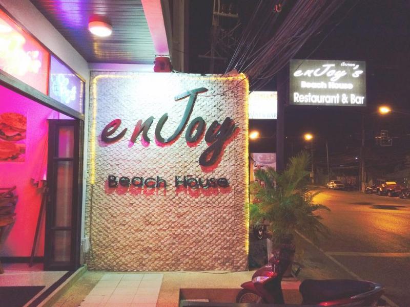 Enjoy'S Beach House & Cafe' Ban Karon Экстерьер фото
